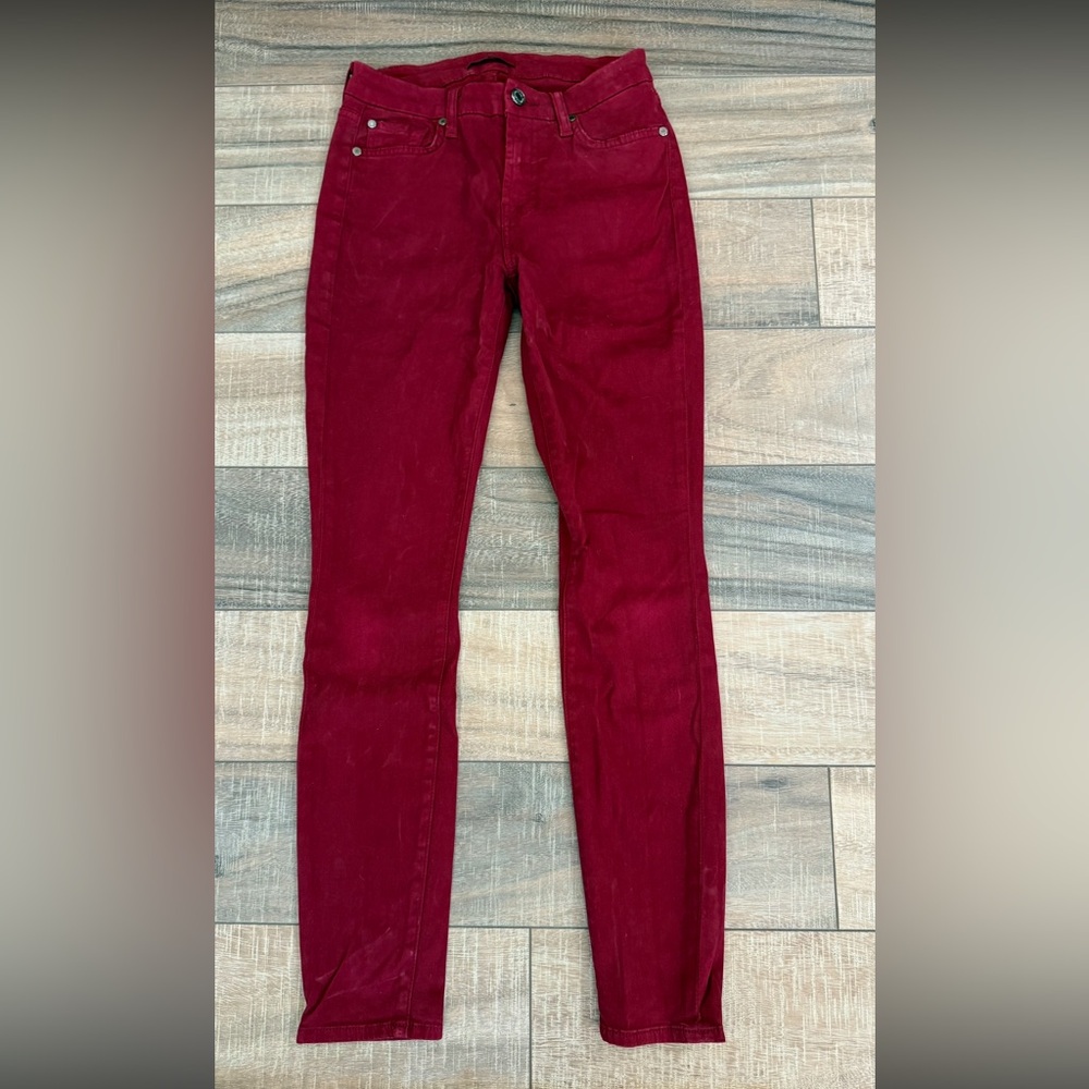 Red Skinny Jeans